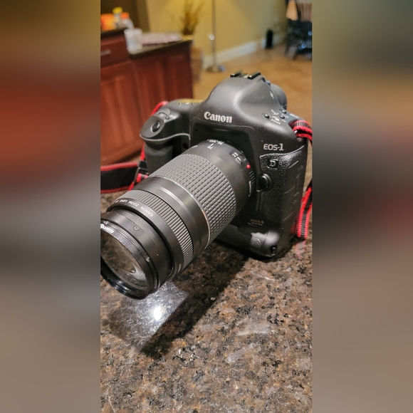 CANON EOS-1 Mark II Digital 75-300mm Lens & Receipt, Bag - Picture 3 of 13